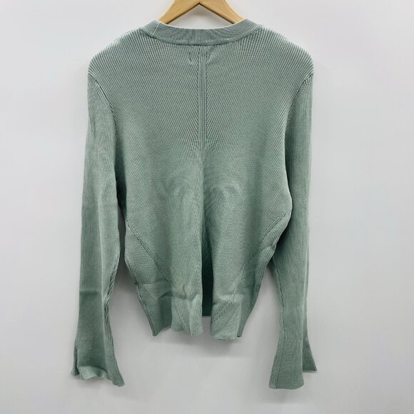 Future Collective Womens Plus Size 2X Ribbed Long Sleeve Crewneck Sweater 543 - Picture 5 of 8